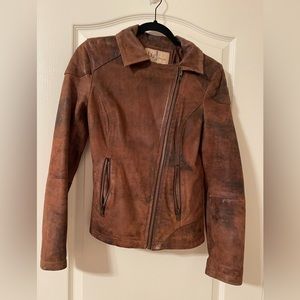 Wilsons Vintage Tan Leather Jacket